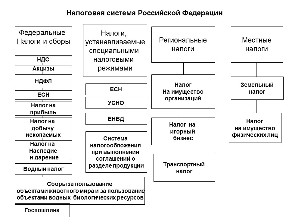 Налоговая система государства презентация