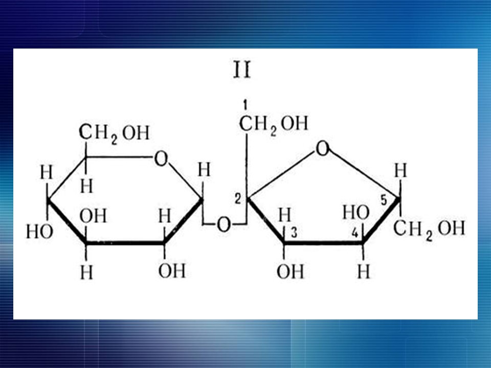 Сахароза свойства и содержание в природе
