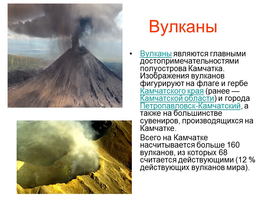 Экономика камчатского края проект 3 класс окружающий мир