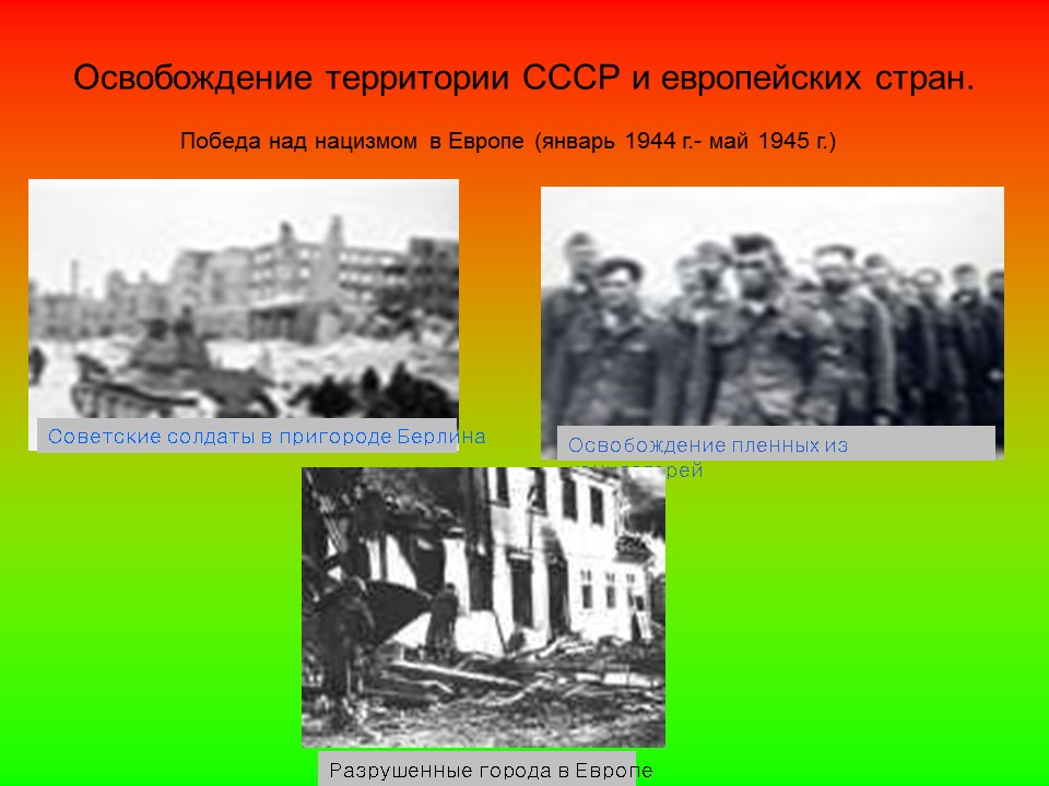 Великая Отечественная война 1941-1945 гг 2 Главные этапы