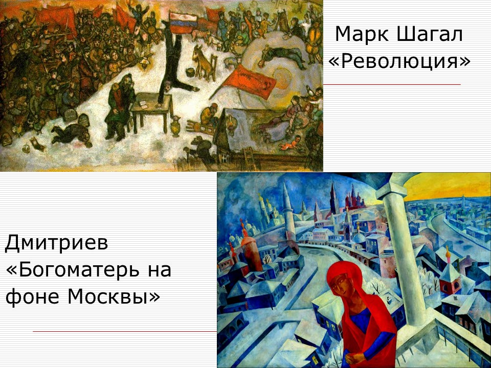 Культура СССР в послереволюционный период 1917-1720-е гг