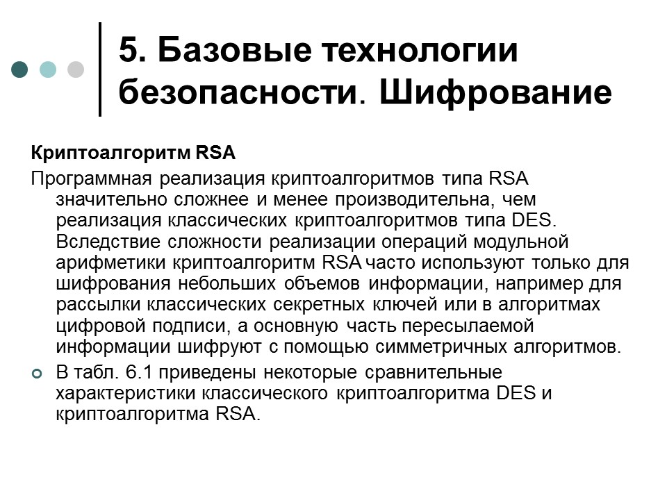 Обеспечение информационной безопасности современной операционной системы