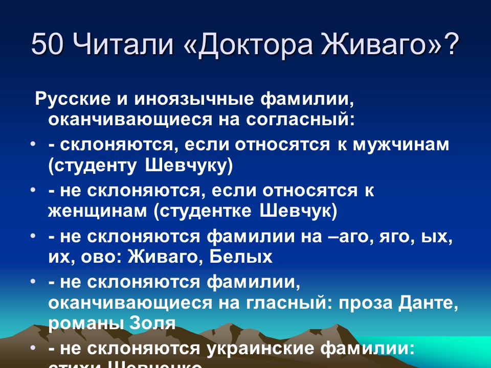 Склоняется ли женская фамилия заканчивающаяся на а. Склонение иноязычных фамилий в русском языке. Фамилии оканчивающиеся на о. Склонение мужских фамилий оканчивающихся на а. Фамилии оканчивающиеся на согласную.