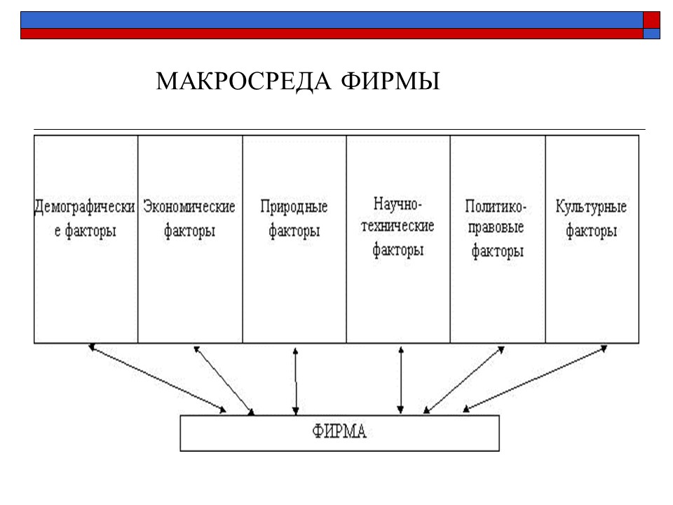 Презентация Маркетинговая среда фирмы